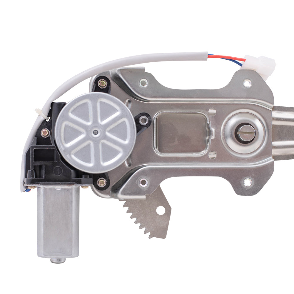 Rear Driver Power Window Regulator w/ Motor Compatible with 00-04 Outback Legacy 03-06 Baja