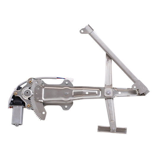 Rear Passenger Power Window Regulator w/ Motor Compatible with 00-04 Outback Legacy 03-06 Baja