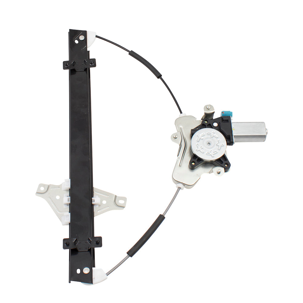 Drivers Front Power Window Regulator & Motor Left Assembly Compatible with 04-08 Forenza Reno 8340285Z00 8346085Z01