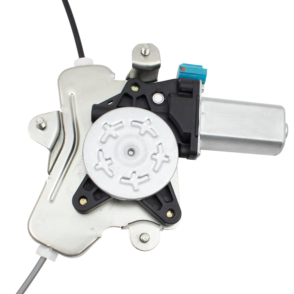 Drivers Front Power Window Regulator & Motor Left Assembly Compatible with 04-08 Forenza Reno 8340285Z00 8346085Z01