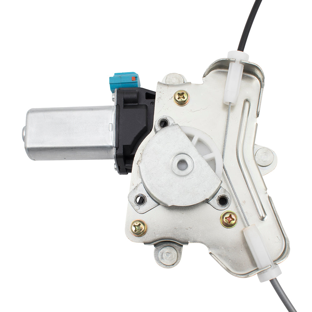 Drivers Front Power Window Regulator & Motor Left Assembly Compatible with 04-08 Forenza Reno 8340285Z00 8346085Z01