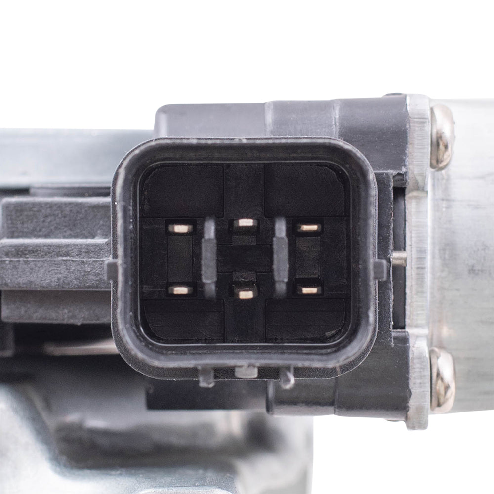 Front Driver Left and Passenger Right Power Window Regulator Set with Motor and 6 Pin Connector Compatible with 2014-2018 Subaru Forester