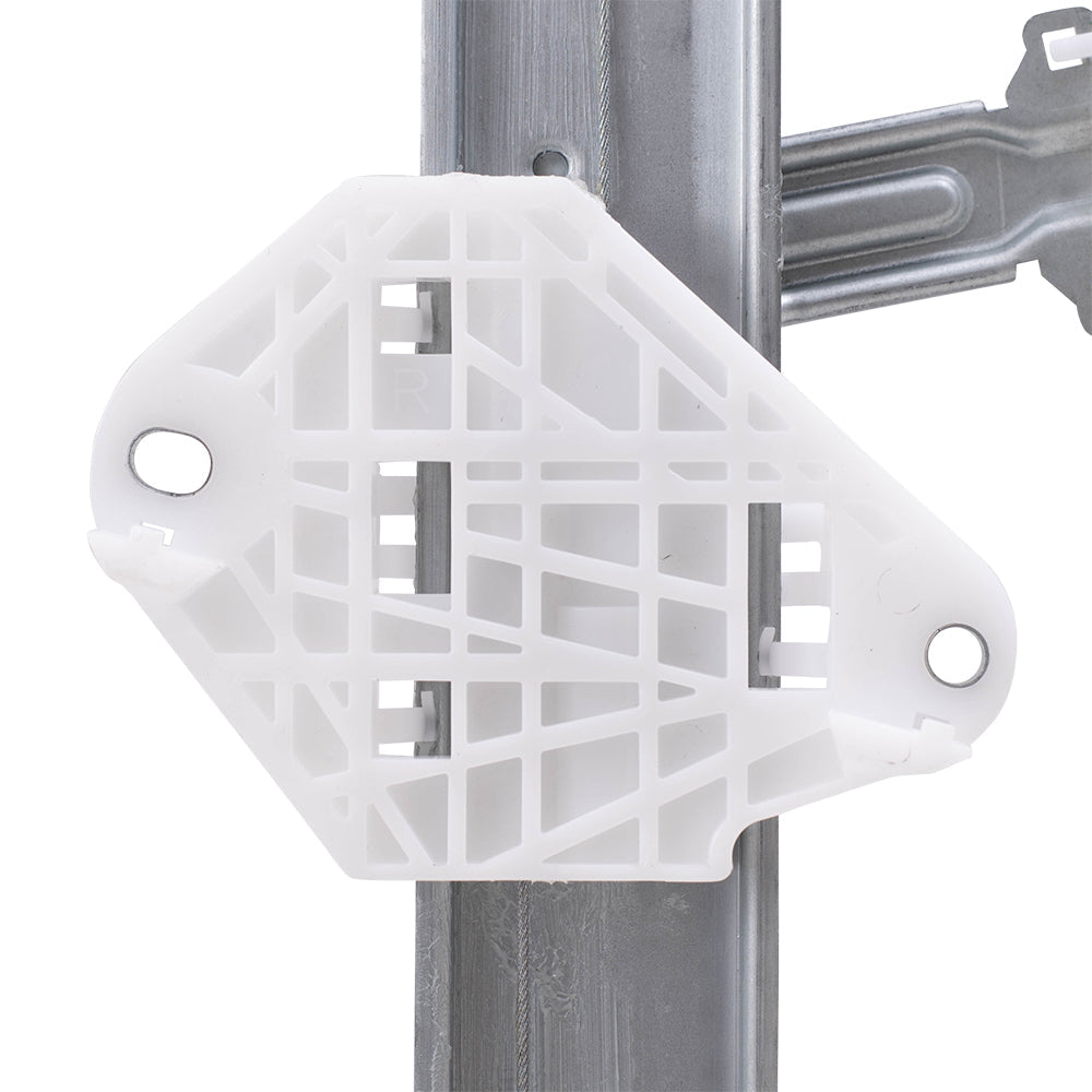 Front Driver Left and Passenger Right Power Window Regulator Set with Motor and 6 Pin Connector Compatible with 2014-2018 Subaru Forester