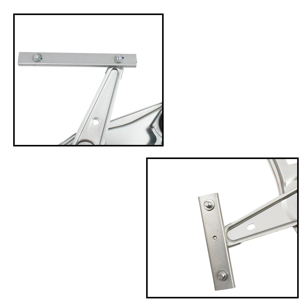 Front and Rear Power Window Regulators with Motors Compatible with 05-09 Legacy Outback