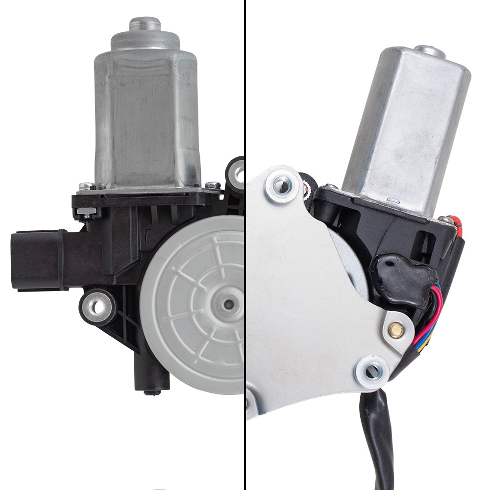 Front Driver and Passenger Power Window Regulators with Motor Compatible with 2010-2014 Subaru Legacy EXCEPT 2.5i/2.5i Limited