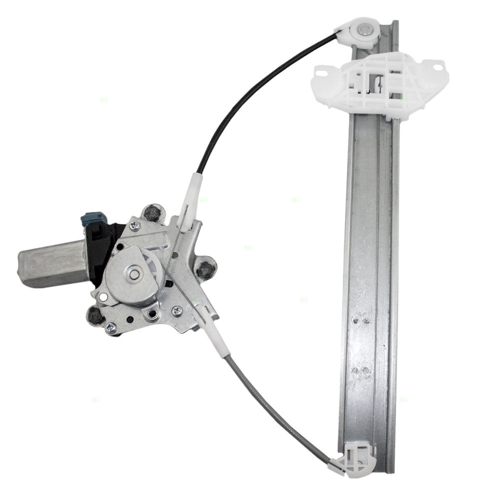 Drivers Rear Power Window Lift Regulator with Motor Assembly Compatible with 96-00 Elantra 9881029000