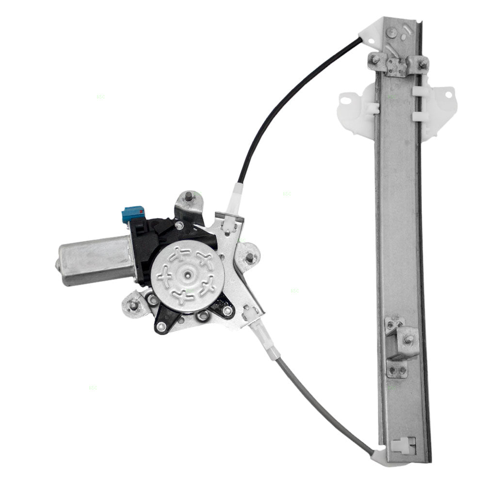 Passengers Rear Power Window Lift Regulator with Motor Assembly Compatible with 96-00 Elantra 9882029000