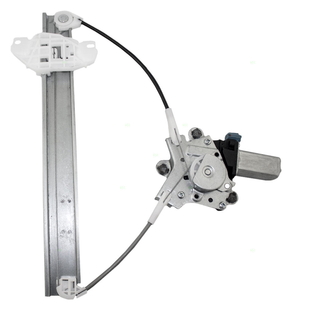 Passengers Rear Power Window Lift Regulator with Motor Assembly Compatible with 96-00 Elantra 9882029000