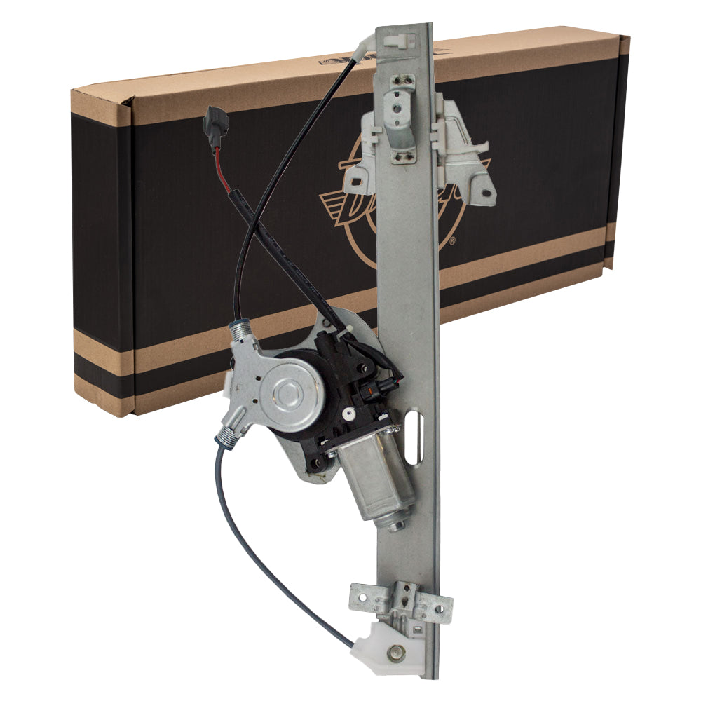 Drivers Rear Power Window Lift Regulator with Motor Assembly Compatible with 04-12 Galant MR599949