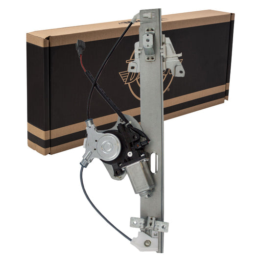 Drivers Rear Power Window Lift Regulator with Motor Assembly Compatible with 04-12 Galant MR599949