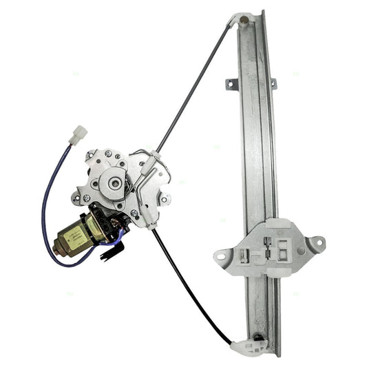02 03 Mitsubishi Lancer Drivers Rear Power Window Lift Regulator with Motor