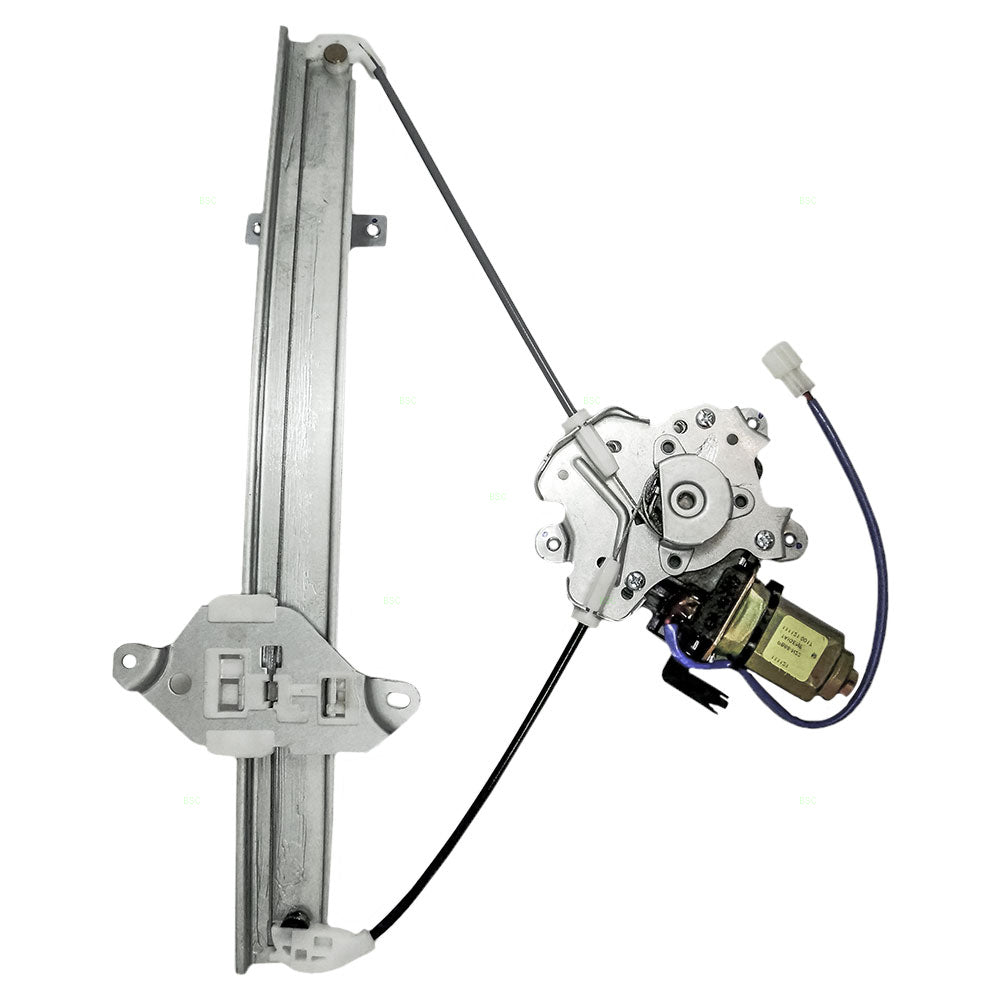 Passengers Rear Power Window Lift Regulator with Motor Assembly Compatible with 02-03 Lancer MR503992