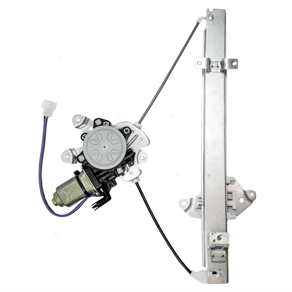 Passengers Rear Power Window Lift Regulator with Motor Assembly Compatible with 02-03 Lancer MR503992