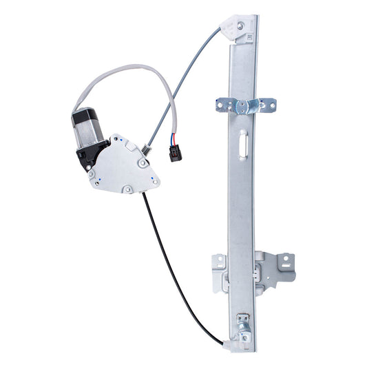 Pair Set Rear Power Window Lift Regulators & Motors Assemblies Compatible with 98-04 Passport Rodeo IZ1550102 IZ1551102