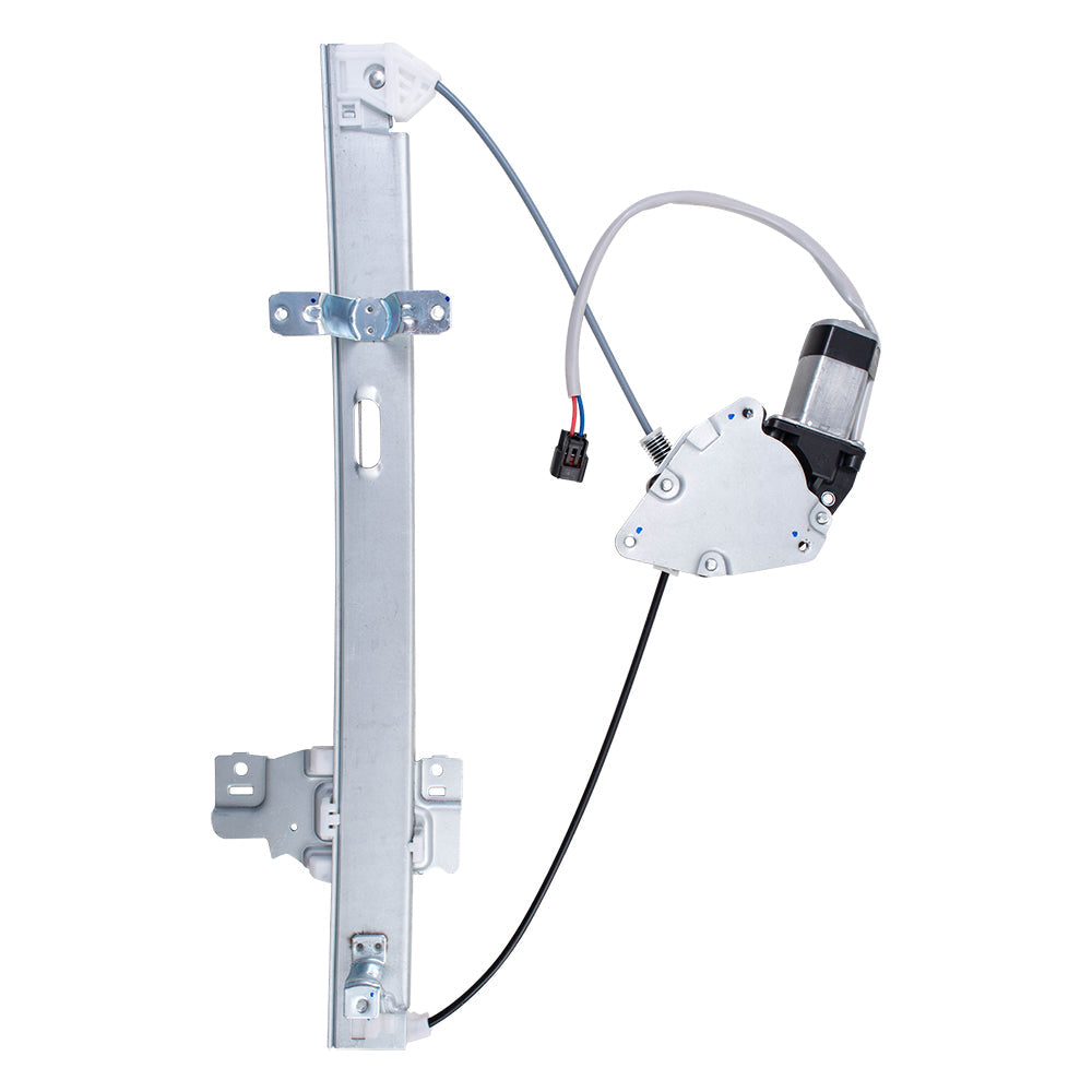 Fits Honda Passport Isuzu Rodeo Rear Drivers Power Window Regulator & Motor