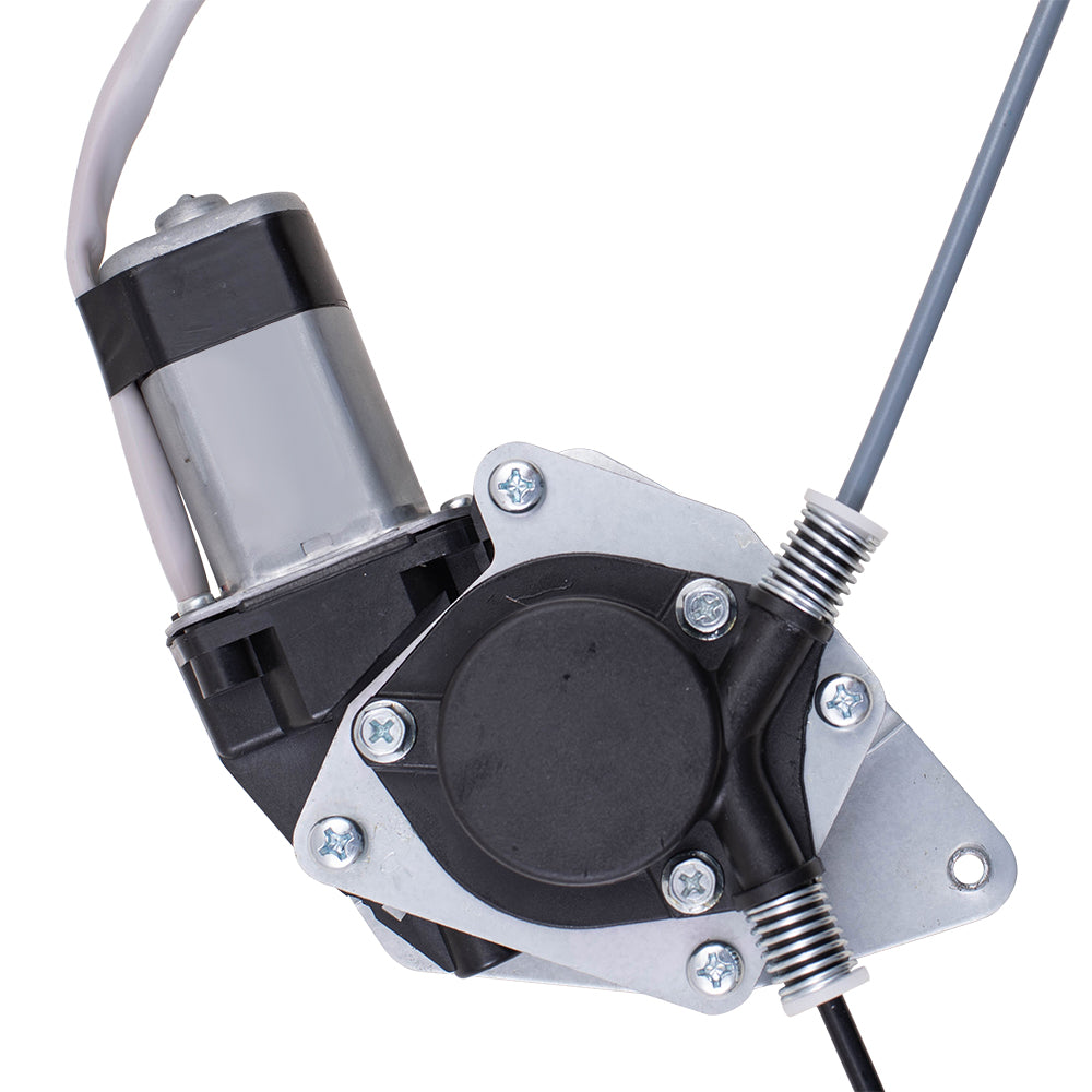 Fits Honda Passport Isuzu Rodeo Rear Drivers Power Window Regulator & Motor