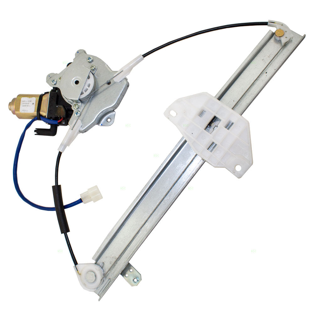 Passengers Rear Power Window Lift Regulator with Motor Assembly Compatible with 97-01 Mirage MR200612