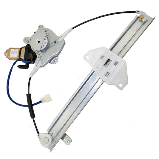 Passengers Rear Power Window Lift Regulator with Motor Assembly Compatible with 97-01 Mirage MR200612