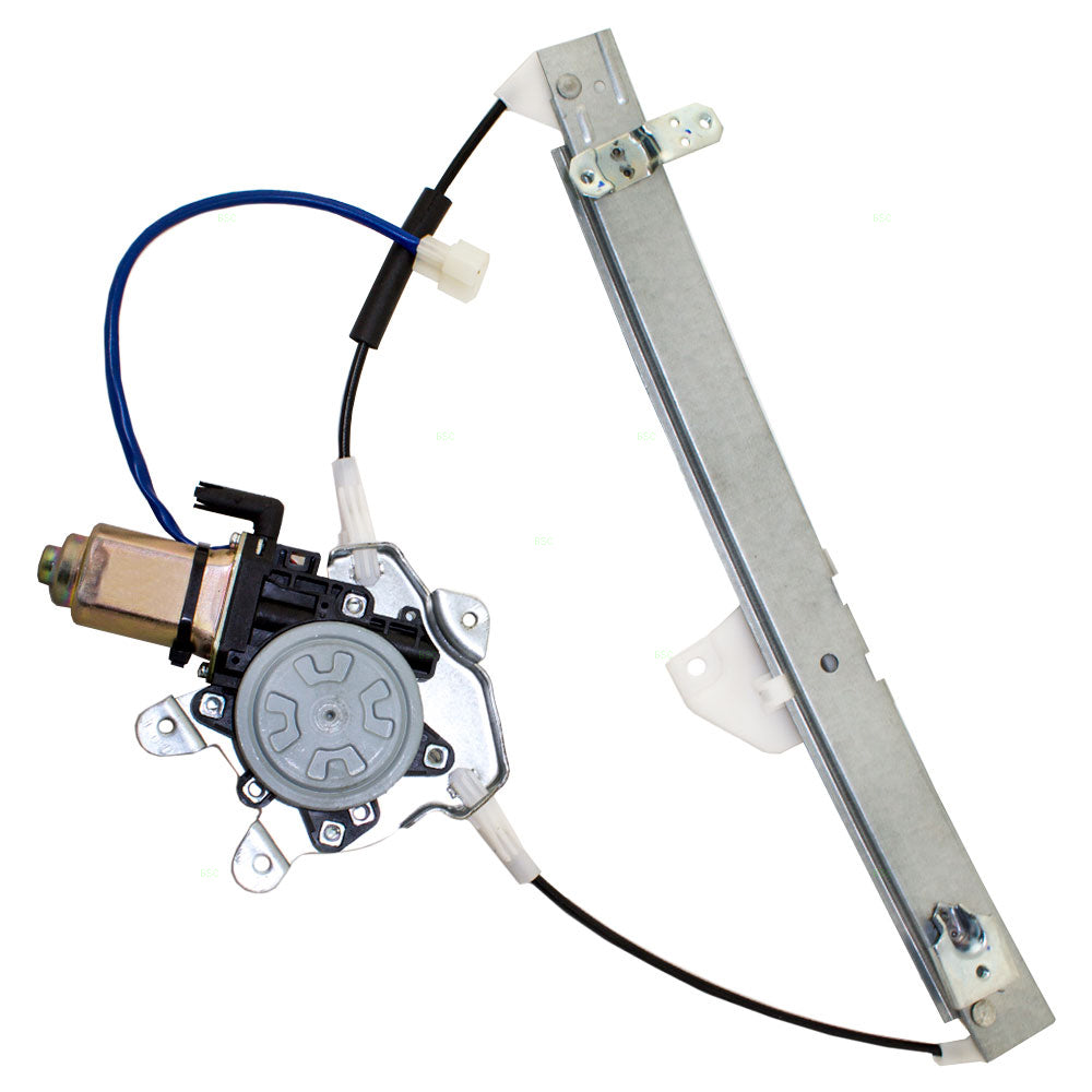 Passengers Rear Power Window Lift Regulator with Motor Assembly Compatible with 97-01 Mirage MR200612