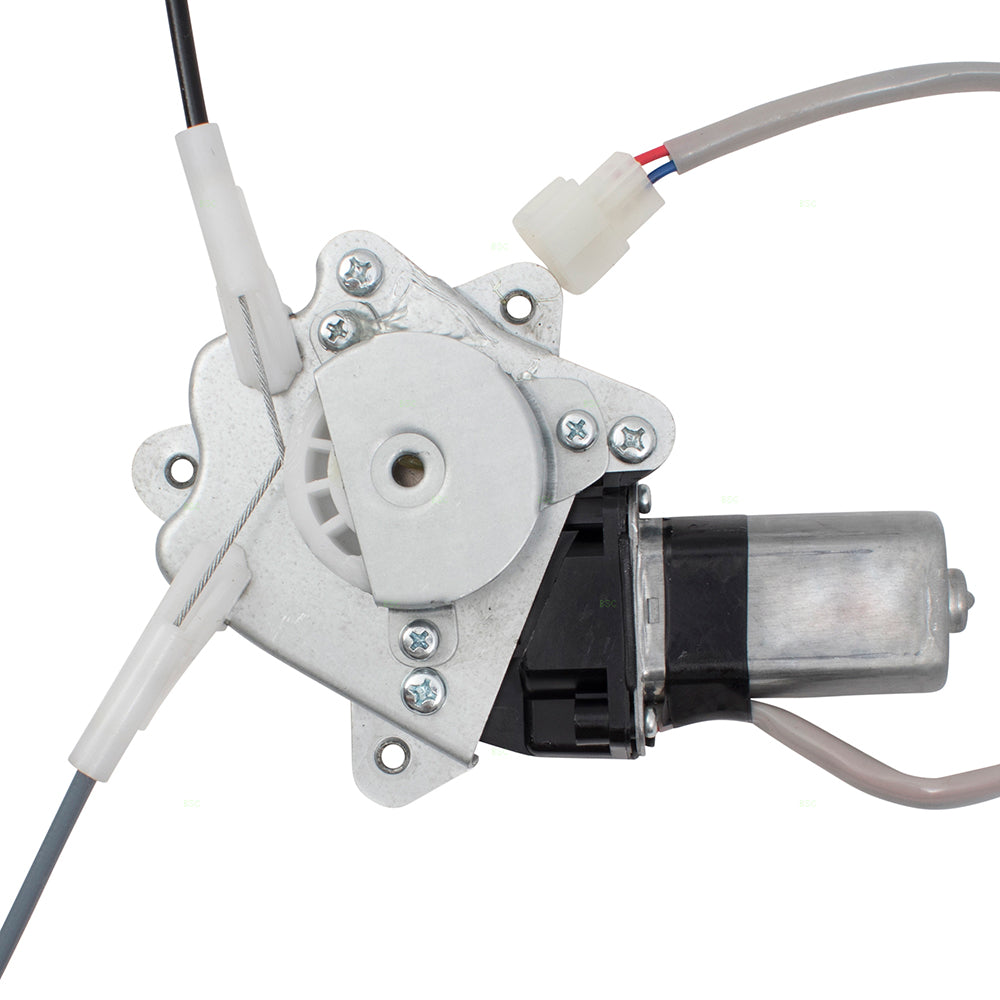 Passengers Rear Power Window Lift Regulator w/ Motor Assembly Compatible with 89-98 Sidekick Tracker 8350157B00 30012548