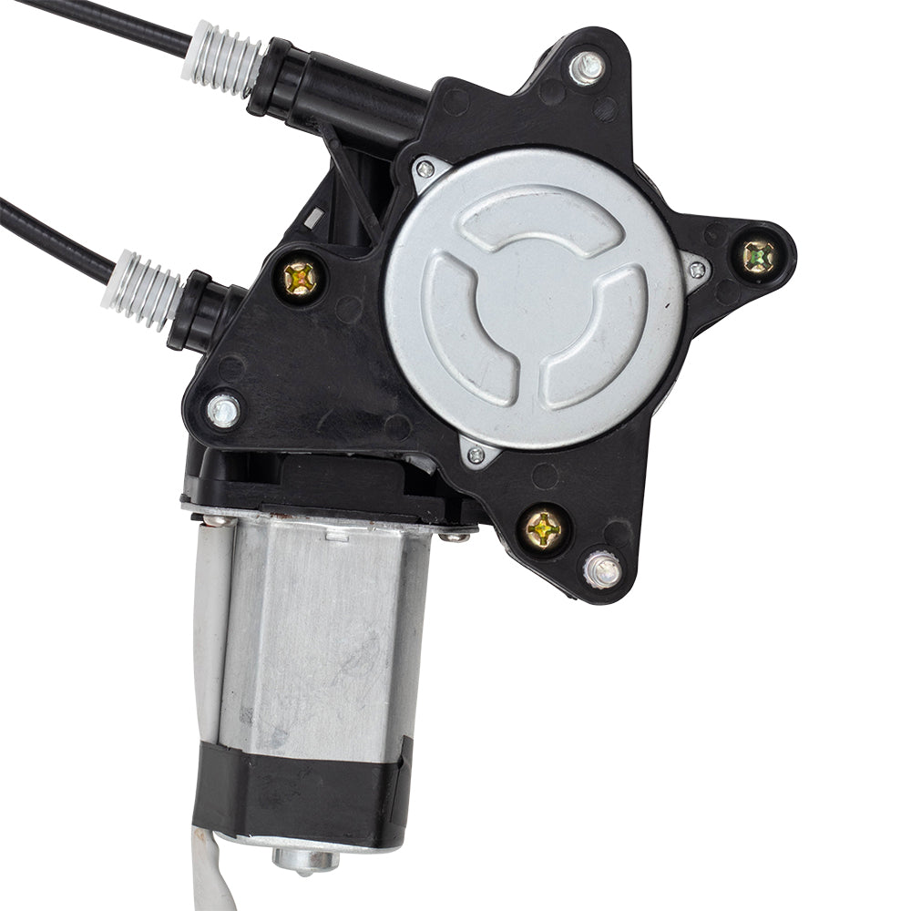 Driver and Passenger Front Power Window Regulators & Motors Compatible with 2000-2002 Sportage 4 Door 0K02159560D 0K02158560D