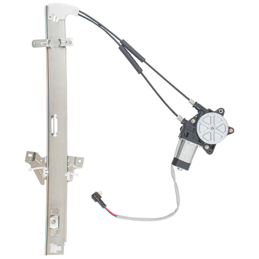 Drivers Front Power Window Regulator with Motor Assembly Compatible with 00-02 Sportage 4 Door