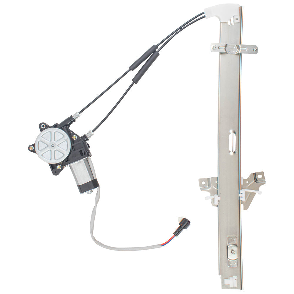 Driver and Passenger Front Power Window Regulators & Motors Compatible with 2000-2002 Sportage 4 Door 0K02159560D 0K02158560D