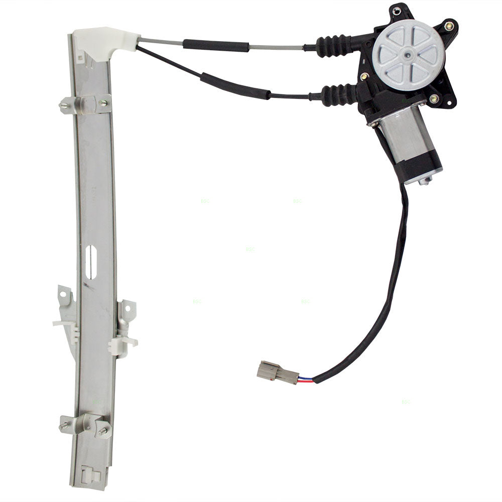 Drivers Front Power Window Lift Regulator with Motor Assembly Compatible with 01-05 Rio 0K30C59560B
