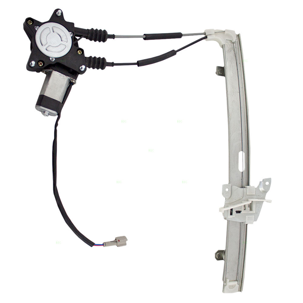 Drivers Front Power Window Lift Regulator with Motor Assembly Compatible with 01-05 Rio 0K30C59560B