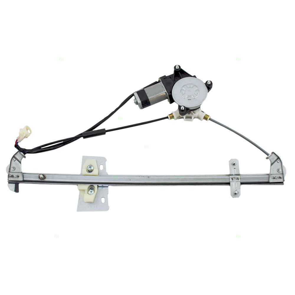 Passengers Rear Power Window Lift Regulator with Motor Assembly Compatible with 99-05 SUV 30021423