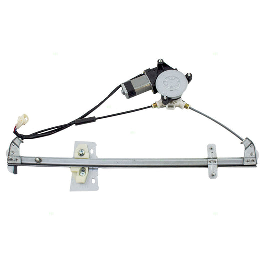 Passengers Rear Power Window Lift Regulator with Motor Assembly Compatible with 99-05 SUV 30021423