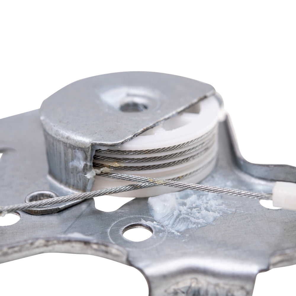 Driver Front Power Window Regulator Compatible with 2003-2006 Outlander