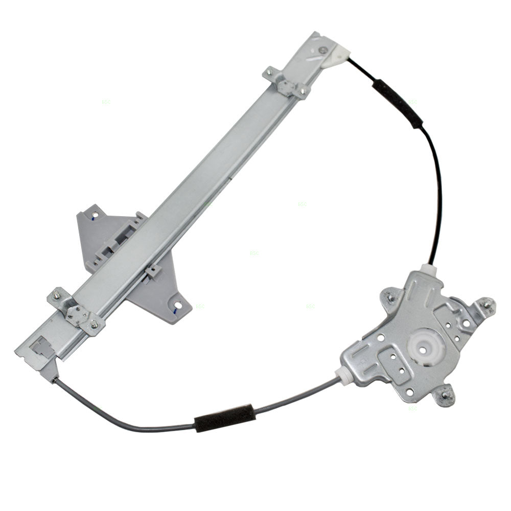 Drivers Front Power Window Regulator Compatible with 2000-2005 Accent Hatchback 82404-25210