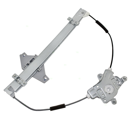 Drivers Front Power Window Regulator Compatible with 2000-2005 Accent Hatchback 82404-25210