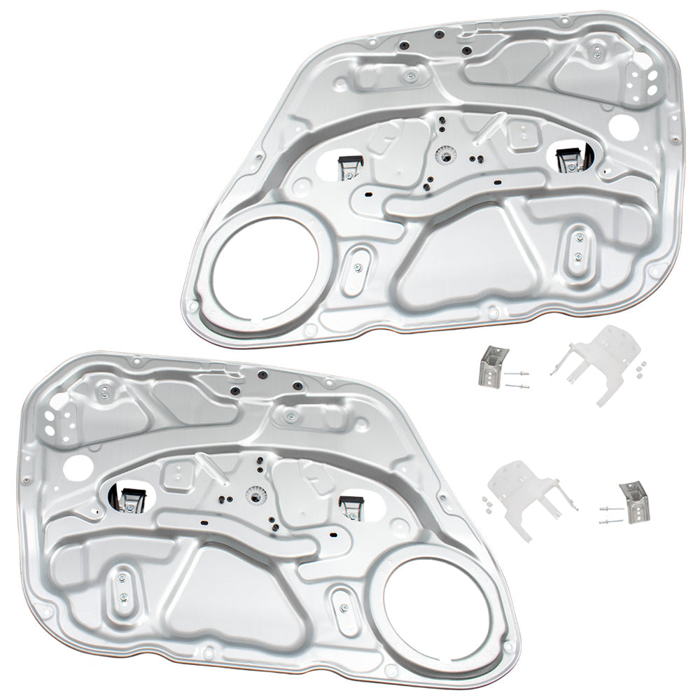 Pair Set Front Power Window Lift Regulators w/ Door Panels Compatible with 09-12 Elantra Wagon 4-Door Hatchback 824712L001 824812L001 749-348 749-349