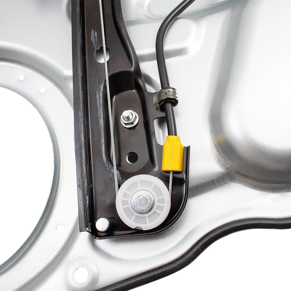 Drivers Front Power Window Lift Regulator w/ Door Panel Compatible with 09-12 Elantra Wagon 4-Door Hatchback 824712L001 749-348 84584