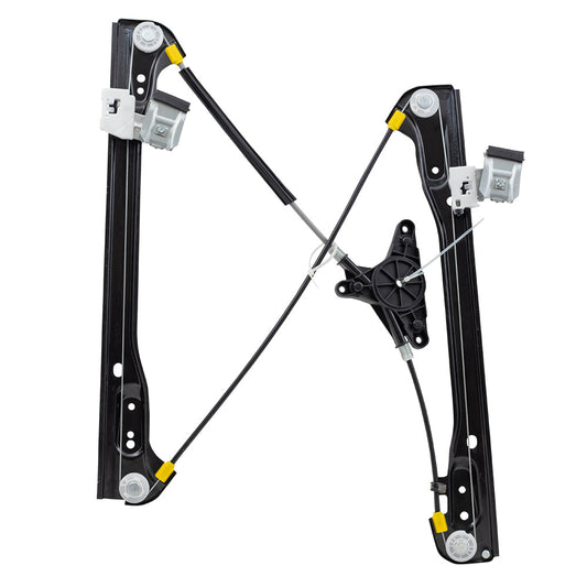 Pair Front Power Window Regulators Compatible with 09-12 Elantra Wagon