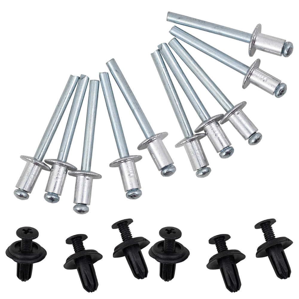 Pair Front Power Window Regulators Compatible with 09-12 Elantra Wagon