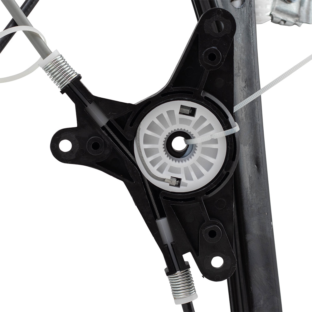 Driver Front Power Window Regulator Compatible with 09-12 Elantra Wagon