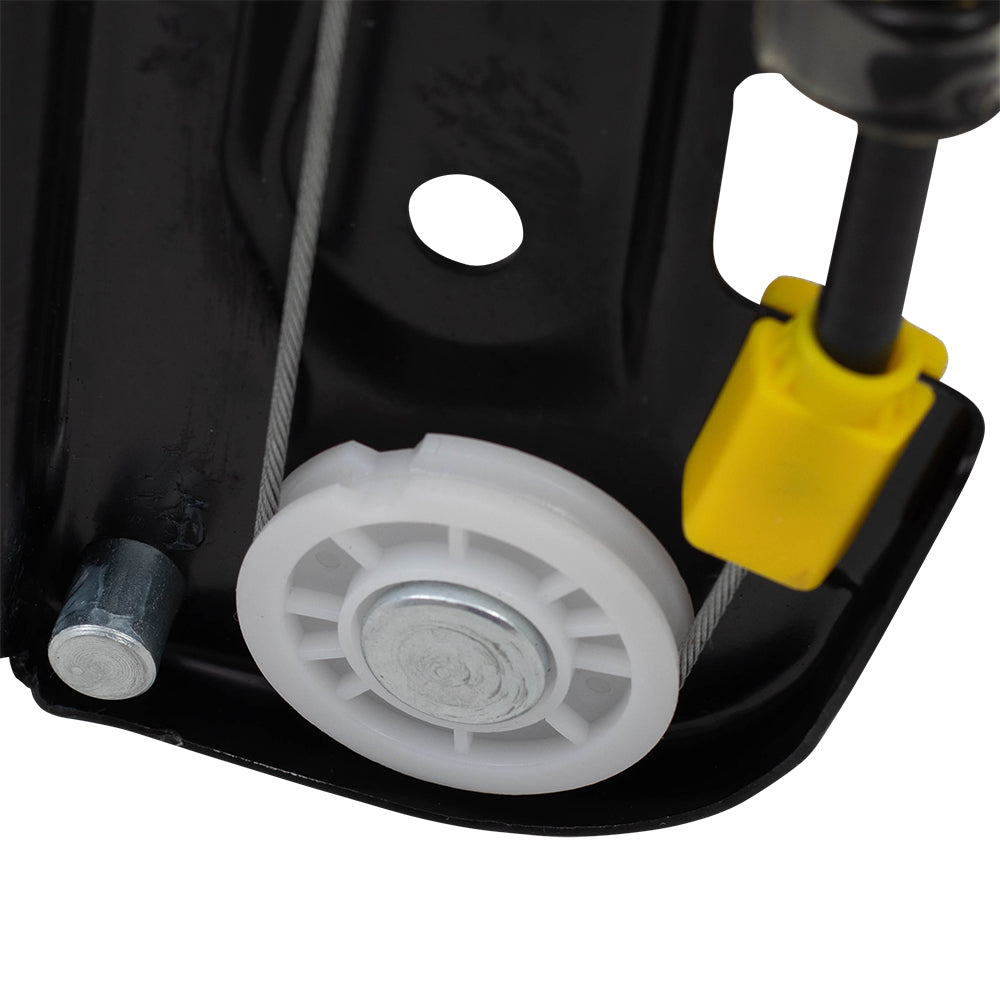 Driver Front Power Window Regulator Compatible with 09-12 Elantra Wagon