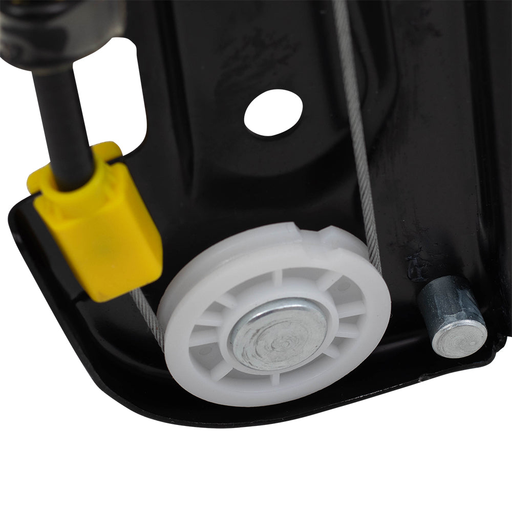 Passenger Front Power Window Regulator Compatible with 09-12 Elantra Wagon