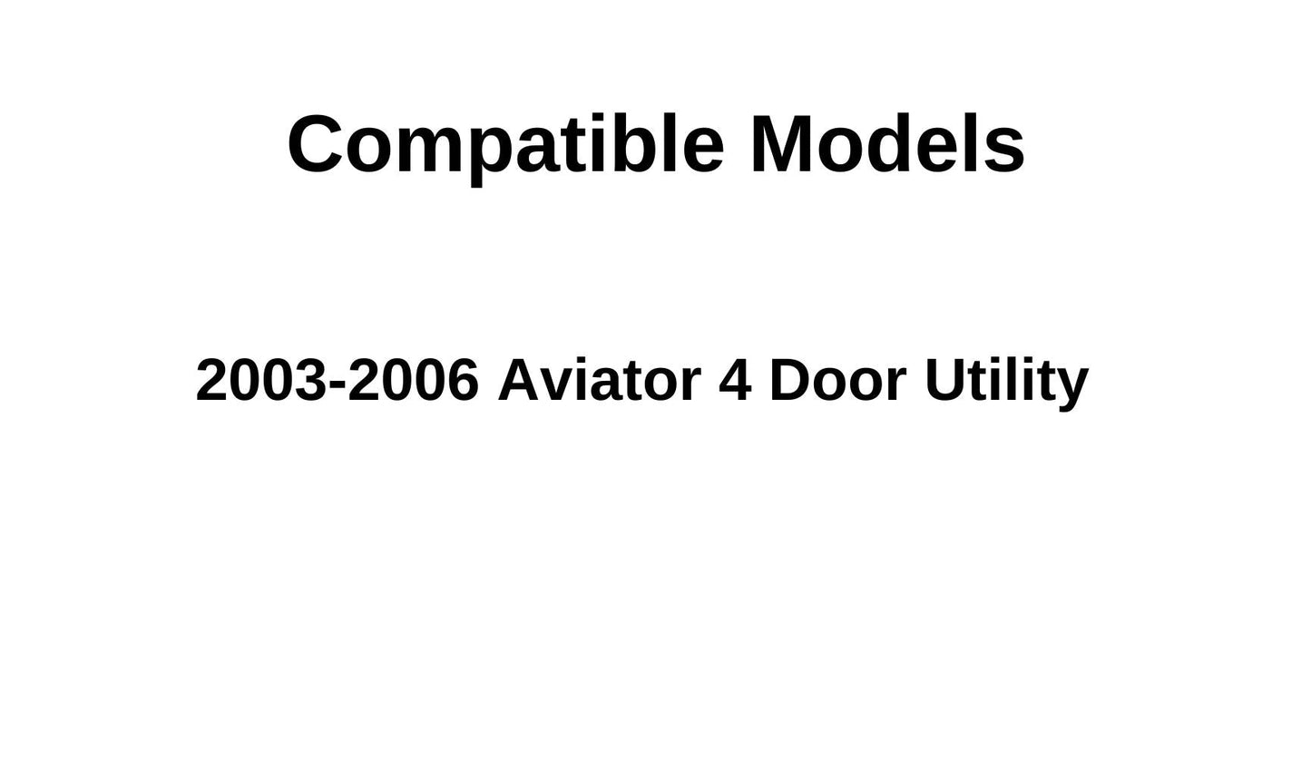 Laminated Driver Side Side Front Door Window Door Glass Compatible with Lincoln Aviator 2003-2006 Models