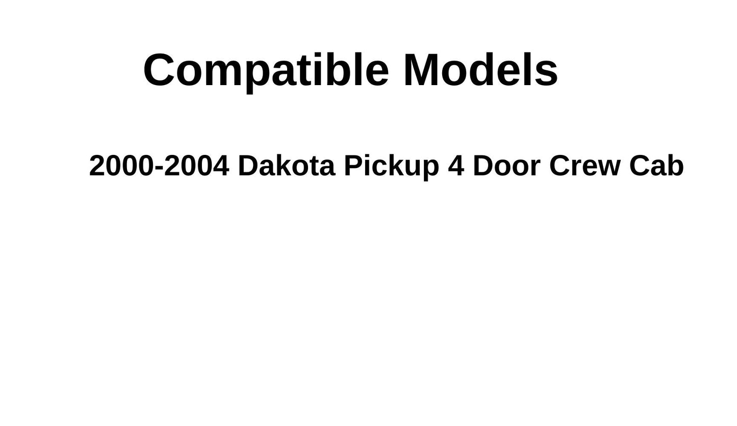 Passenger Right Side Front Door Window Door Glass Compatible with Dodge Durango 1998-2003 Models/Dodge Dakota Pickup 2000-2004 4 Door Models