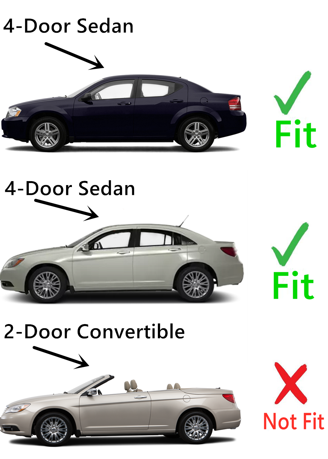 Laminated Driver Left Side Front Door Window Door Glass Compatible with Chrysler 200/ Dodge Avenger 4 Door Sedan 2011-2014 Models