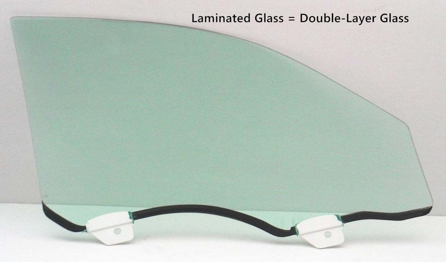 Laminated Passenger Right Side Front Door Window Door Glass Compatible with Chrysler 200/ Dodge Avenger 4 Door Sedan 2011-2014 Models