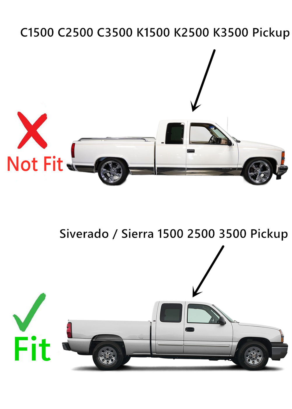 Privacy Movable Passenger Right Side Rear Quarter Window Quarter Glass With Frame & Latch Compatible with GMC Sierra 1999-2006 / Sierra Classic 2007 Extended Cab Pickup Models