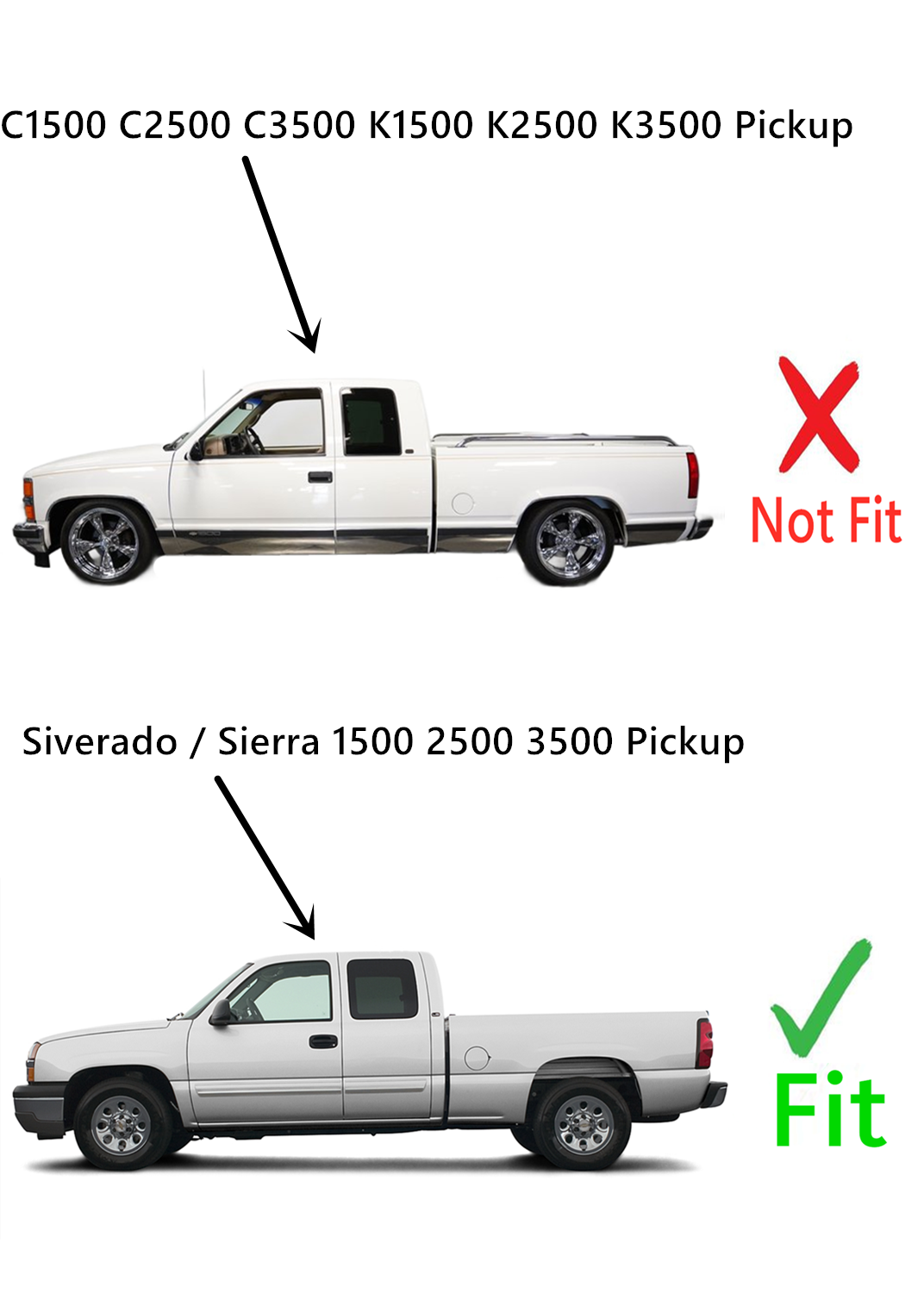 Privacy Movable Driver Left Side Rear Quarter Window Quarter Glass With Frame & Latch Compatible with GMC Sierra 1999-2006 / Sierra Classic 2007 Extended Cab Pickup Models