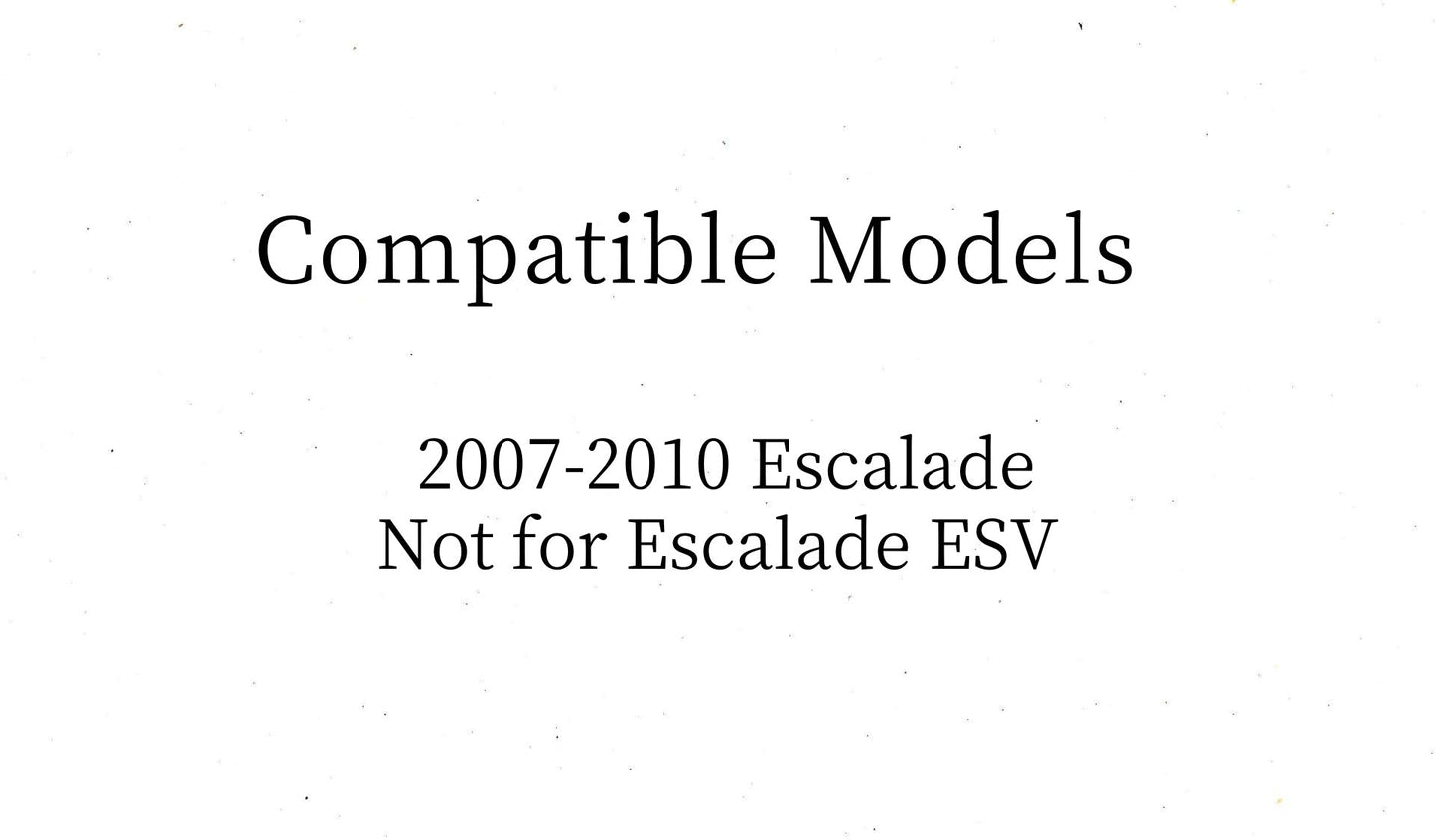 Passenger Right Side Rear Quarter Window Quarter Glass Compatible with Cadillac Escalade 2007-2010 Models (Not For Escalade ESV)