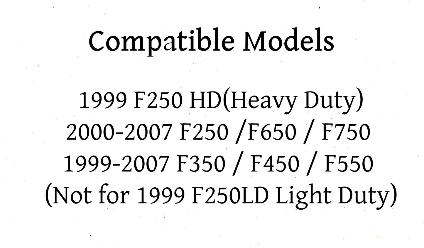 Sliding Back Window Glass Back Slider Compatible with Ford F350 F450 F550 1999-2007 / F250 F650 F750 2000-2007 / F250HD 1999 Models