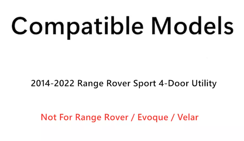 Laminated Passenger Right Side Front Door Window Door Glass Compatible with Land Rover Range Rover Sport 2014-2022 Models (Sport Only)